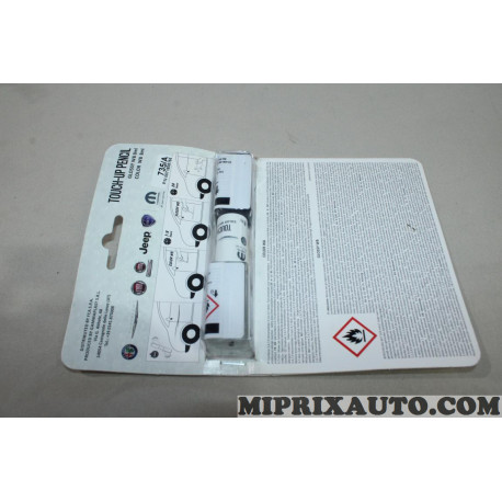 Stylo de retouche peinture 735/A 8ml Fiat Lancia Alfa Romeo original OEM 71808156 