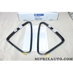 Jeu 2 contours moulure de phare antibrouillard Hyundai Kia original OEM Q0390ADE00BL Q0390-ADE00-BL pour hyundai i20 BC3 