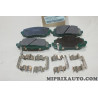 Lot 4 plaquettes de frein Hyundai Kia original OEM 581010XA01 58101-0XA01