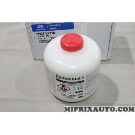 Bouteille 350ml reparation de roue pneu anticrevaison DLU 01/2028 Hyundai Kia original OEM 52932N7210 52932-N7210 