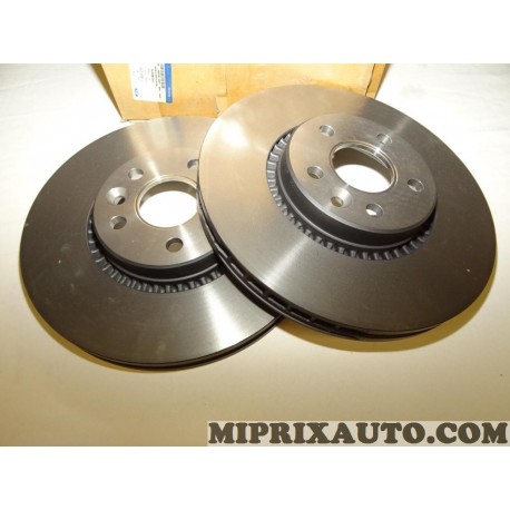 Paire disques de frein avant ventilé 316mm diametre Ford original OEM 1864276