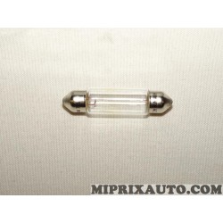 Ampoule plafonnier navette 10W 7576F Fiat Alfa Romeo Lancia original OEM 71718153