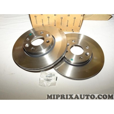 Paires disques de frein Eurorepar Citroen Peugeot original OEM E169155 