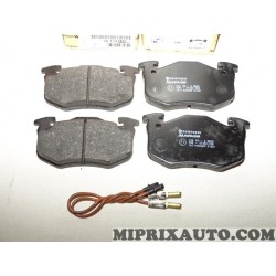 Jeux 4 plaquettes de frein Eurorepar Citroen Peugeot original OEM 1611465080 pour renault twingo 1 