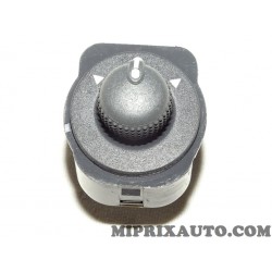 Commande bouton reglage retroviseur Citroen Peugeot original OEM 6490H1 