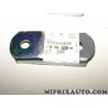 Platine etrier fixation lame de ressort suspension Citroen Peugeot original OEM 1613385680