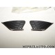 Paire grille element parechocs Citroen Peugeot original OEM 7414YE