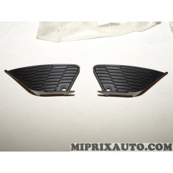 Paire grille element parechocs Citroen Peugeot original OEM 7414YE 