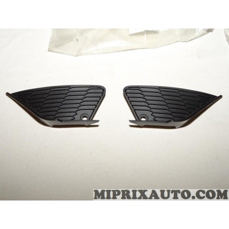 Paire grille element parechocs Citroen Peugeot original OEM 7414YE 