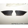 Paire grille element parechocs Citroen Peugeot original OEM 7414YE