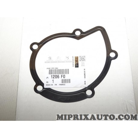 Joint de pompe à eau Citroen Peugeot original OEM 1206F0 