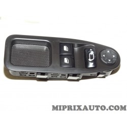 Platine boutons commande leve vitre electrique reglage retroviseur Citroen Peugeot original OEM 6554ZH 