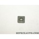 Ecrou carré de fixation Citroen Peugeot original OEM 741192
