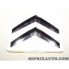 Logo motif embleme ecusson badge chevron Citroen Peugeot original OEM 7810R8