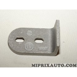 Platine patte support serrure de porte arriere Citroen Peugeot original OEM 8724E7 