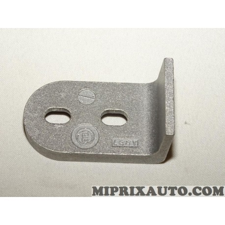Platine patte support serrure de porte arriere Citroen Peugeot original OEM 8724E7 