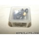 Pack agrafes attache de fixation carrosserie Citroen Peugeot original OEM 1611705680