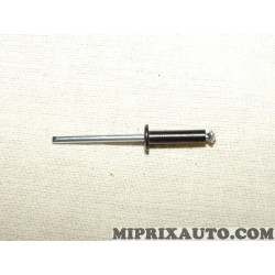 Rivet pop noir fixation Citroen Peugeot original OEM 1611798180 