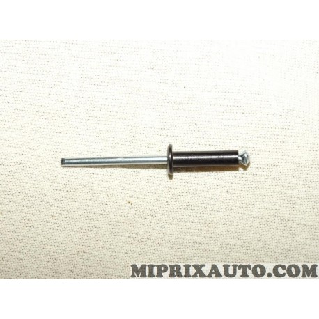 Rivet pop noir fixation Citroen Peugeot original OEM 1611798180 