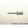 Rivet pop fixation element divers Citroen Peugeot original OEM 7840T1