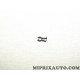 Clip agrafe maintien fixation revetement portiere Citroen Peugeot original OEM 904444