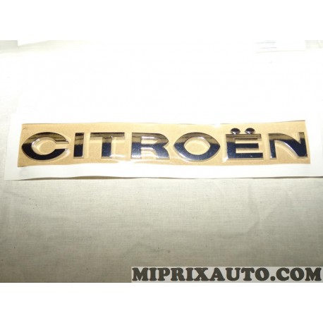 Motif logo embleme monogramme ecusson badge Citroen Peugeot original OEM 866602 