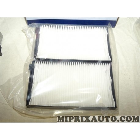 Paire filtres habitacle interieur Hyundai Kia original OEM 976174H000 