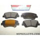 Jeux 4 plaquettes de frein Hyundai Kia original OEM 581012VA50