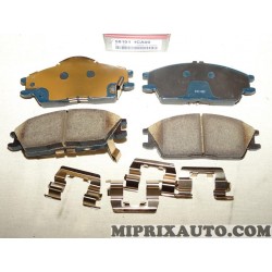 Jeux 4 plaquettes de frein Hyundai Kia original OEM 581011CA00 