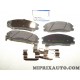 Jeux 4 plaquettes de frein Hyundai Kia original OEM 581013AA20 