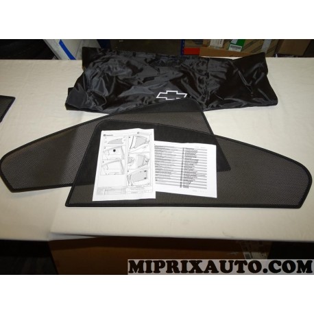 Paire paresoleil pare-soleil porte arriere (ATTACHES NON FOURNIES) Opel Chevrolet original OEM EC19203071 pour chevrolet cruze 