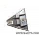 Support fixation parechocs arriere Opel Chevrolet original OEM 90508288 1406459