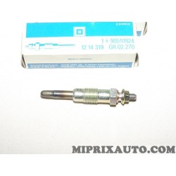 Bougie de prechauffe Opel Chevrolet original OEM 90510924 1214319 