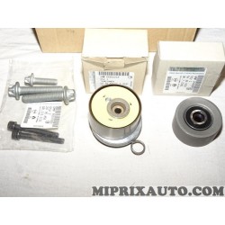 Jeu galet tendeur + enrouleur courroie de distribution (non incluse) Opel Chevrolet original OEM 95518061 1629095 