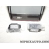 Lot 2 feux LED eclairage sol bas de porte portiere Volkswagen Audi Skoda Seat original OEM 4G0052130 pour audi A4 A5 A6 A7 S4 S5