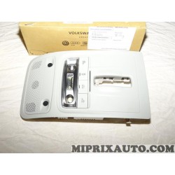 Plafonnier lampe eclairage interieur argent cristal Volkswagen Audi Skoda Seat original OEM 8V0947135BET1 pour audi A3 partir de