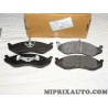 Jeux 4 plaquettes de frein Mopar Jeep Dodge Chrysler original OEM 05191955AA