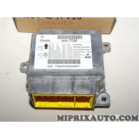 Centrale airbag boitier electronique Mopar Jeep Dodge Chrysler original OEM CBL7S075AA 56054777AF pour dodge journey 