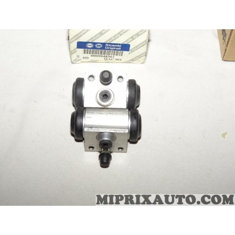 Lot 2 cylindres de roue frein arriere aluminium Fiat Alfa Romeo Lancia original OEM 9948361 
