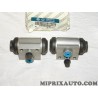 Lot 2 cylindres de roue frein arriere alu Fiat Alfa Romeo Lancia original OEM 9948361