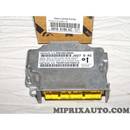 Centrale airbag calculateur Mopar Jeep Dodge Chrysler original OEM 68186186AC pour chrysler 200 avenger lancia flavia partir de 