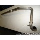Tube tuyau echappement intermediaire (envoi coupé en 2 juste remettre un manchon) Fiat Alfa Romeo Lancia original OEM 52091349 p