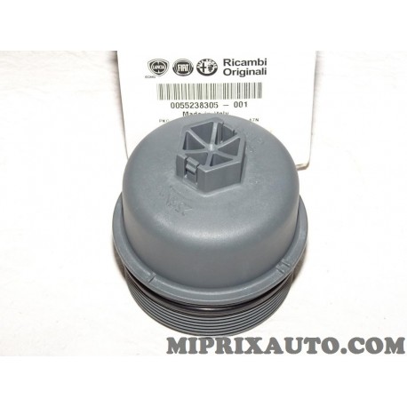 Cloche couvercle filtre à huile Fiat Alfa Romeo Lancia original OEM 55238305 