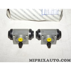 Lot 2 cylindres de roue frein arriere Fiat Alfa Romeo Lancia original OEM 77362463 