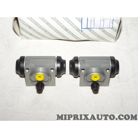 Lot 2 cylindres de roue frein arriere Fiat Alfa Romeo Lancia original OEM 77362463 