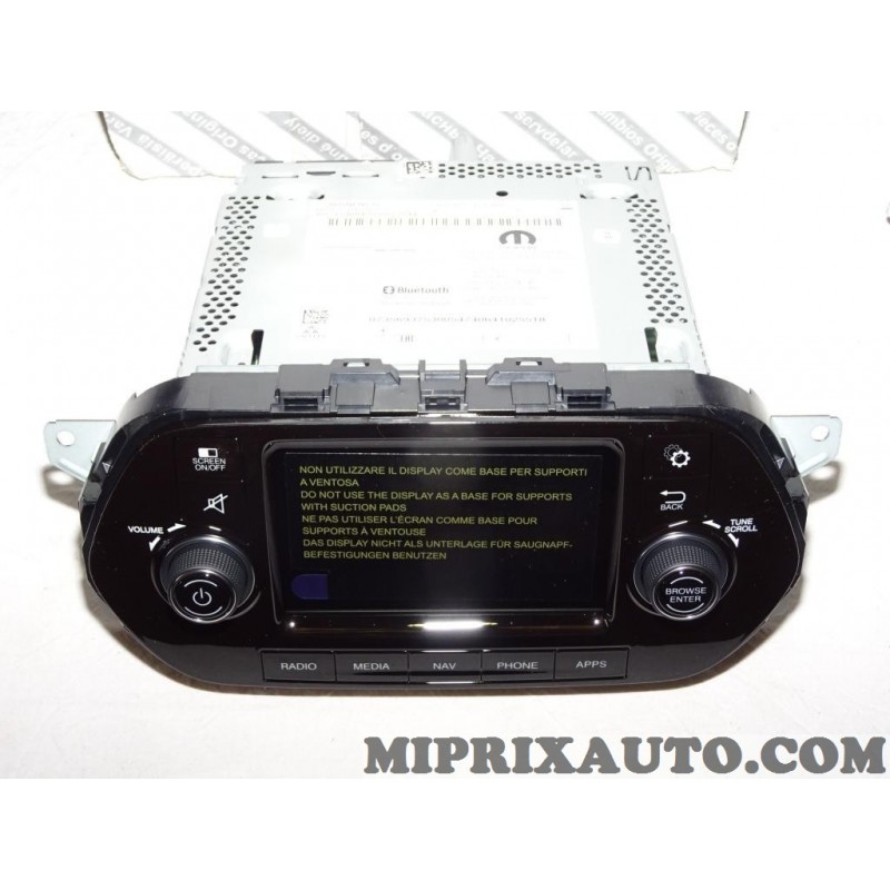 Autoradio poste radio navigation 5 GPS double tuner avec code Fiat Alfa  Romeo Lancia original OEM 735693753 pour fiat tipo 2 II , au meilleur prix  247.1 sur Miprixauto DGJAUTO SLU