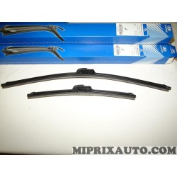 Paire balais essuie glace souple 550mm + 350mm Hyundai Kia original OEM L983FH2214L0