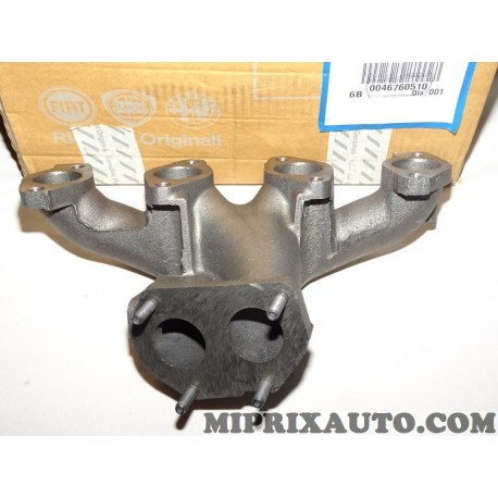 Collecteur conduit echappement Fiat Alfa Romeo Lancia original OEM 46760510 pour fiat palio punto 2 II doblo 1 strada 1.9D 1.9 D