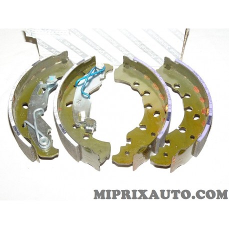 Jeux 4 machoires de frein arriere Fiat Alfa Romeo Lancia original OEM 77364029 