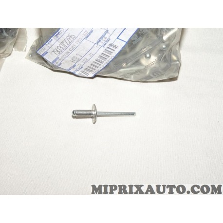 Rivet pop fixation tole pare-chaleur tuyau echappement Fiat Alfa Romeo Lancia original OEM 7903072285 